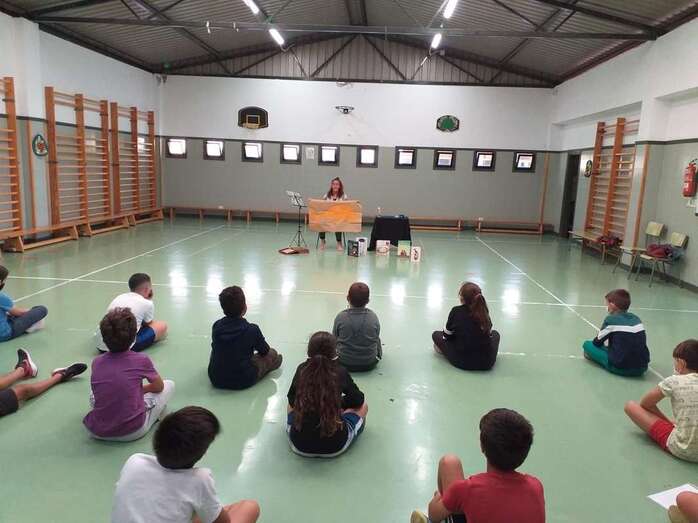 La actividad tuvo lugar en el CEIP Poeta Francisco Tarajano/TA.